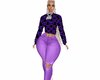 V Day Purple Jeans