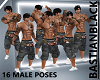 16 MALE POSES