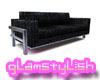 *glam* Black Snake Couch