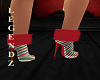 Candy Red Fur Boots