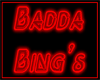 Badda Bing's Neon Sign