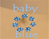 (KK)BABY BLUE BELLY RING