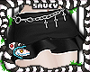 Mini Skirt+Chain Black