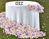!!D Cake Table Lilac