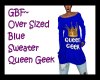 GBF~Blue Queen Sweater