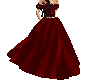 Adult red Velvet gown