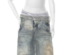 Long Baggy Stem Jeans