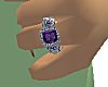 ~*Purple Diamond Ring*~