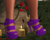 Haylie Purple Heels
