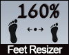 160% Feet Scaler