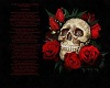 (HPM) Skull in roses