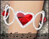 MC Heart Ruby Bracelet