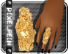 |PF| Gold Nugget Ring