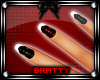 [B] Goth Corset nails