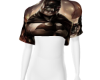 Gold Batman Crop Top