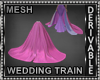 Layer Wedding Train Mesh