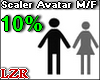Scaler Avatar M - F 10%