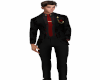 Black Rose Heart Suit