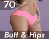 Butt & Hip Scale 70 F
