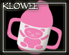 Sipper Cup Pink Bear