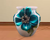 flowered vase