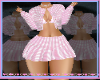MARIA- pink gingham set