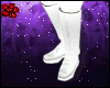 White  Long Boots