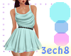 Sexy Blue short dress