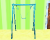 Kawaii Blue Bounce Swing