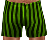 green/blk striped boxers
