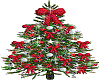 Fox/Christmas Tree Stckr