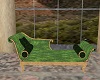 *CYN* Green Loft Chaise