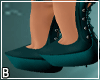 Teal Stilettos