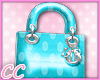 💗 Dotty Blue Bag