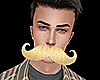Animated Blonde Mustache