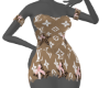 *LV* Mini Corset Dress 5