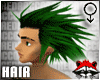 [RR] Green Spiked Hair