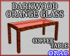 JDW O Glass Coffee Table