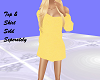 !BD Yellow Knit Skirt