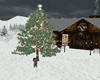 Xmas tree+3P+Snow+Light