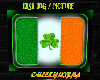 Irish flag Rug / Picture
