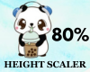 Height Scaler 80%