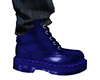 Blue Lace Up Boots (M)