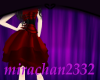 Crimson Flourish Dress