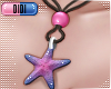 !!D Starfish Necklace