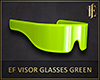 EF Visor Glasses Green