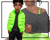 Boys Neon Green Jacket