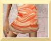 peach skirt bottom