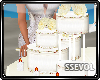 Classy Wedding cake~