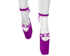 Purple Valentine Heels